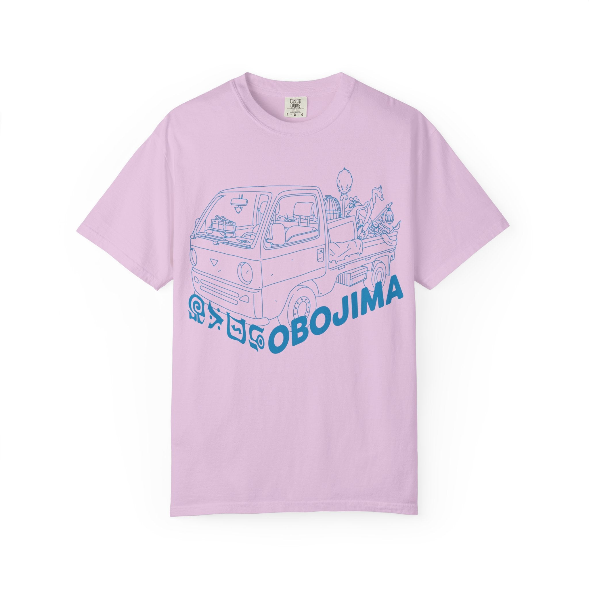 Obojima Kei Truck Line Art T‑Shirt