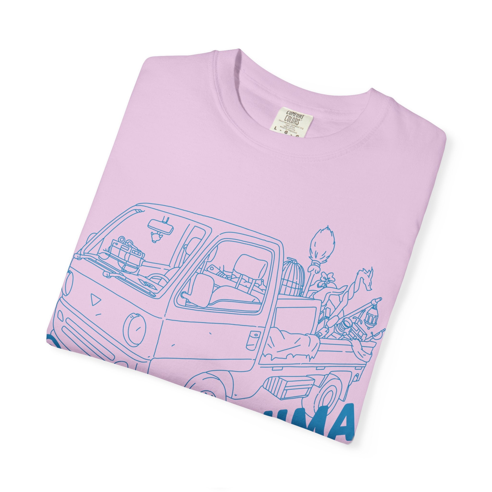 Obojima Kei Truck Line Art T‑Shirt