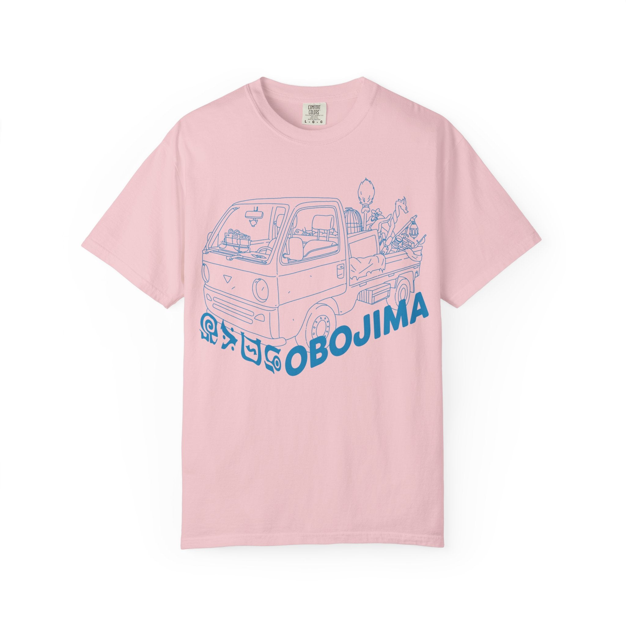 Obojima Kei Truck Line Art T‑Shirt