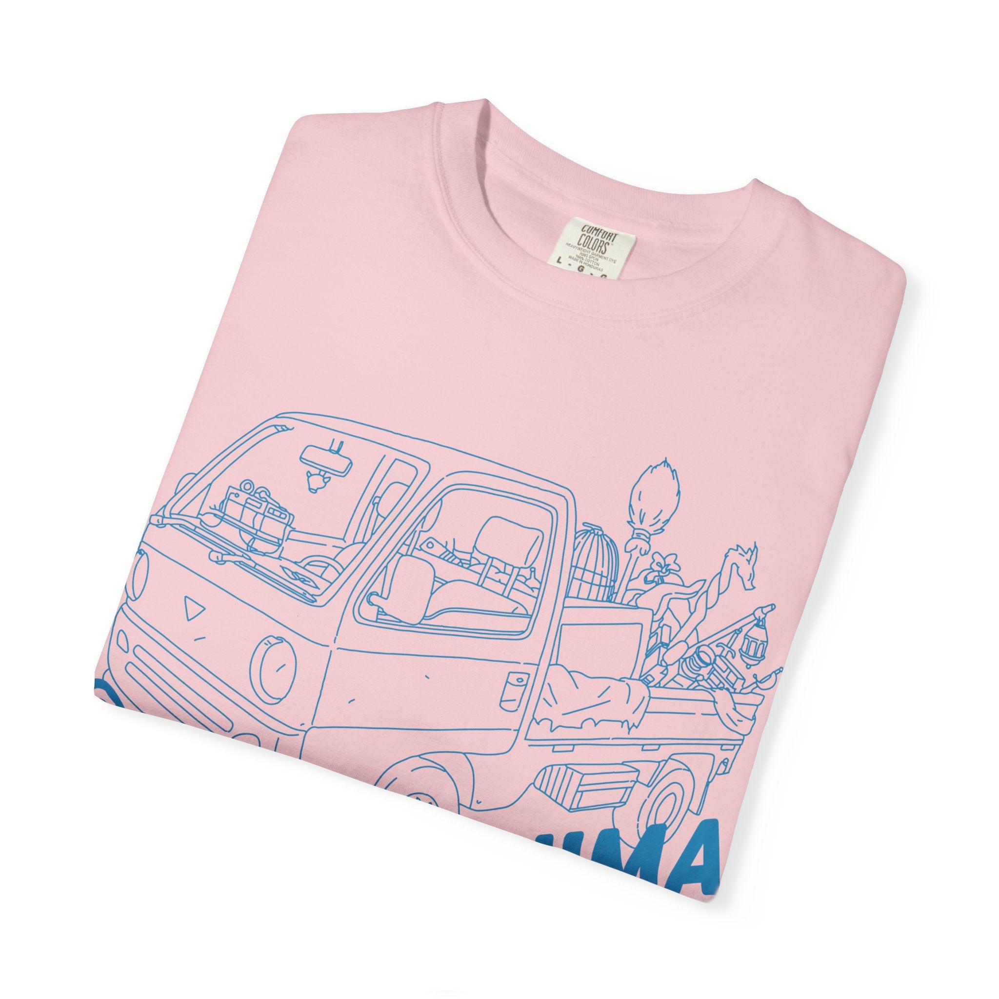 Obojima Kei Truck Line Art T‑Shirt