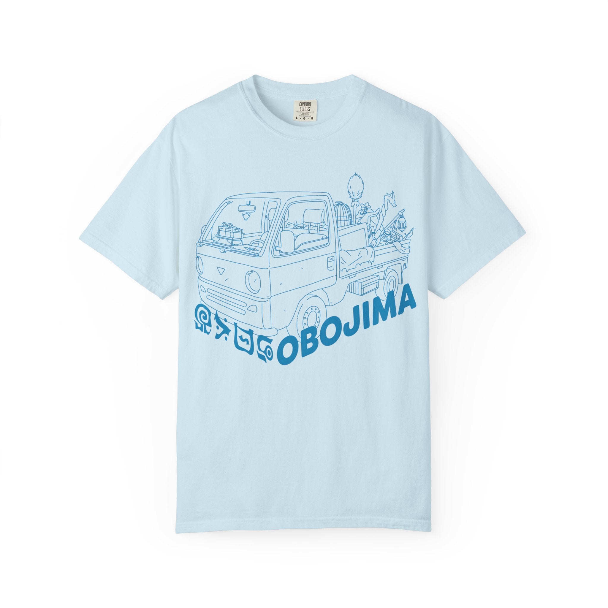 Obojima Kei Truck Line Art T‑Shirt