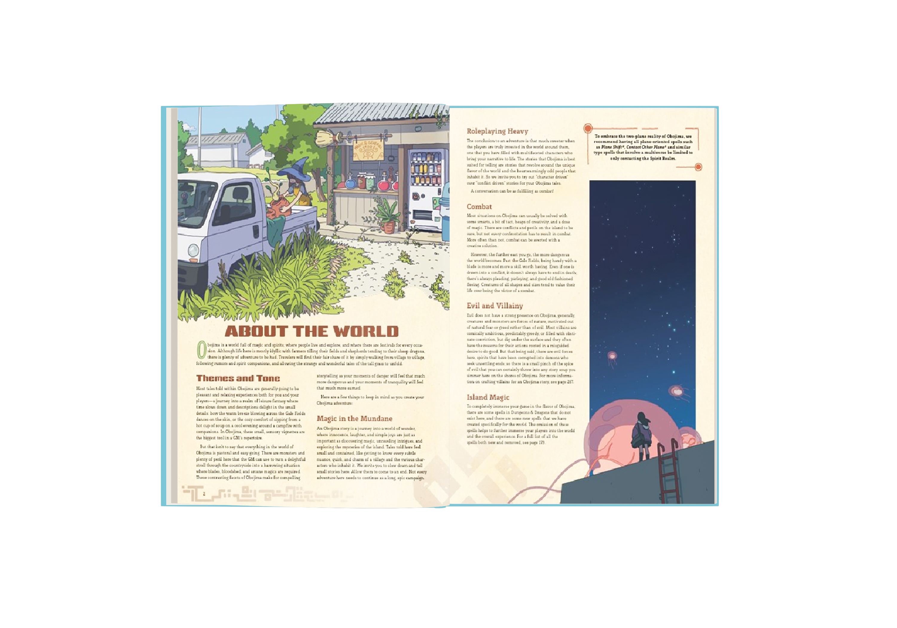 Obojima: Tales from the Tall Grass 5E 2014 rules PDF (Instant Download)
