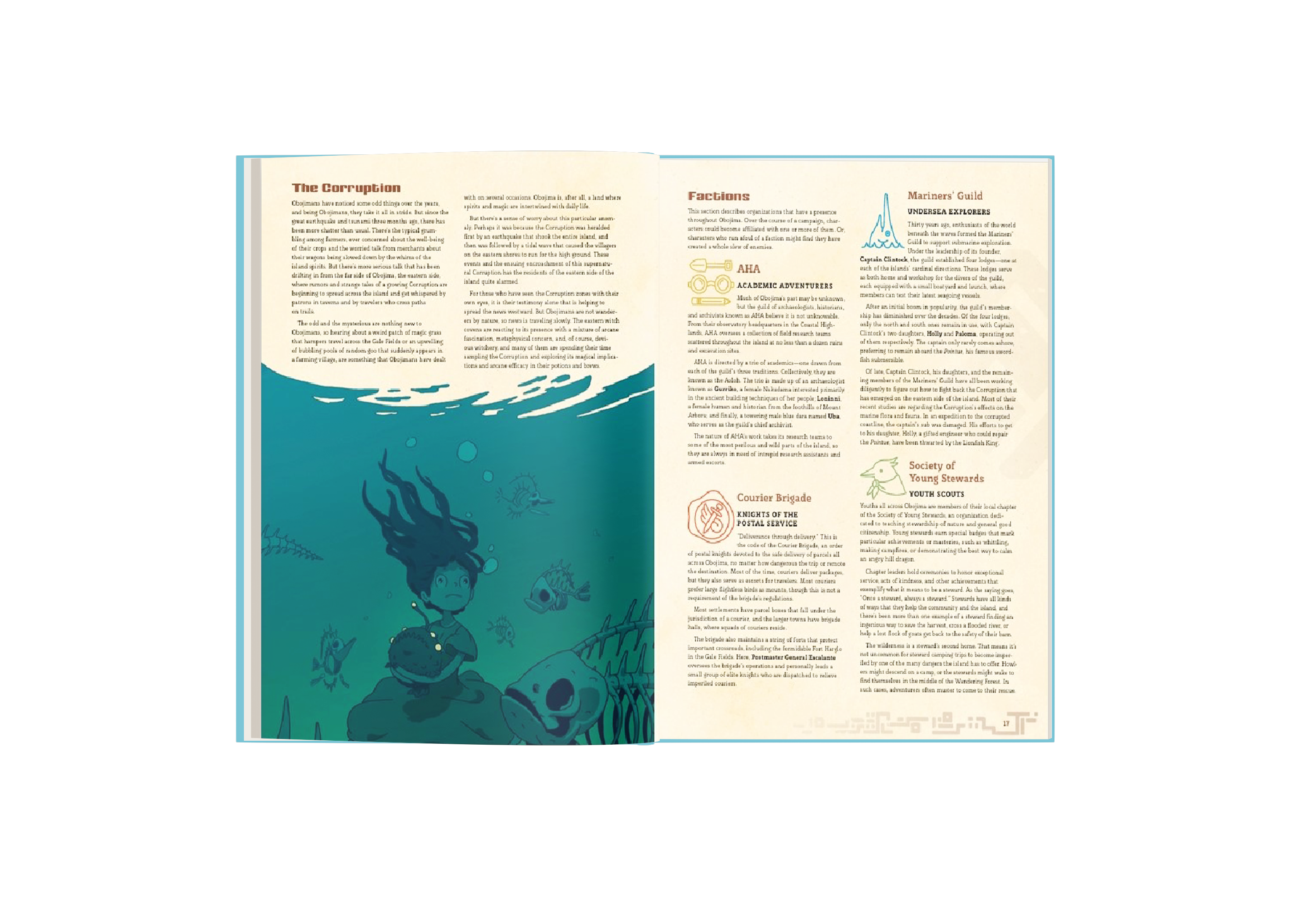 Obojima: Tales from the Tall Grass 5E 2014 rules PDF (Instant Download)