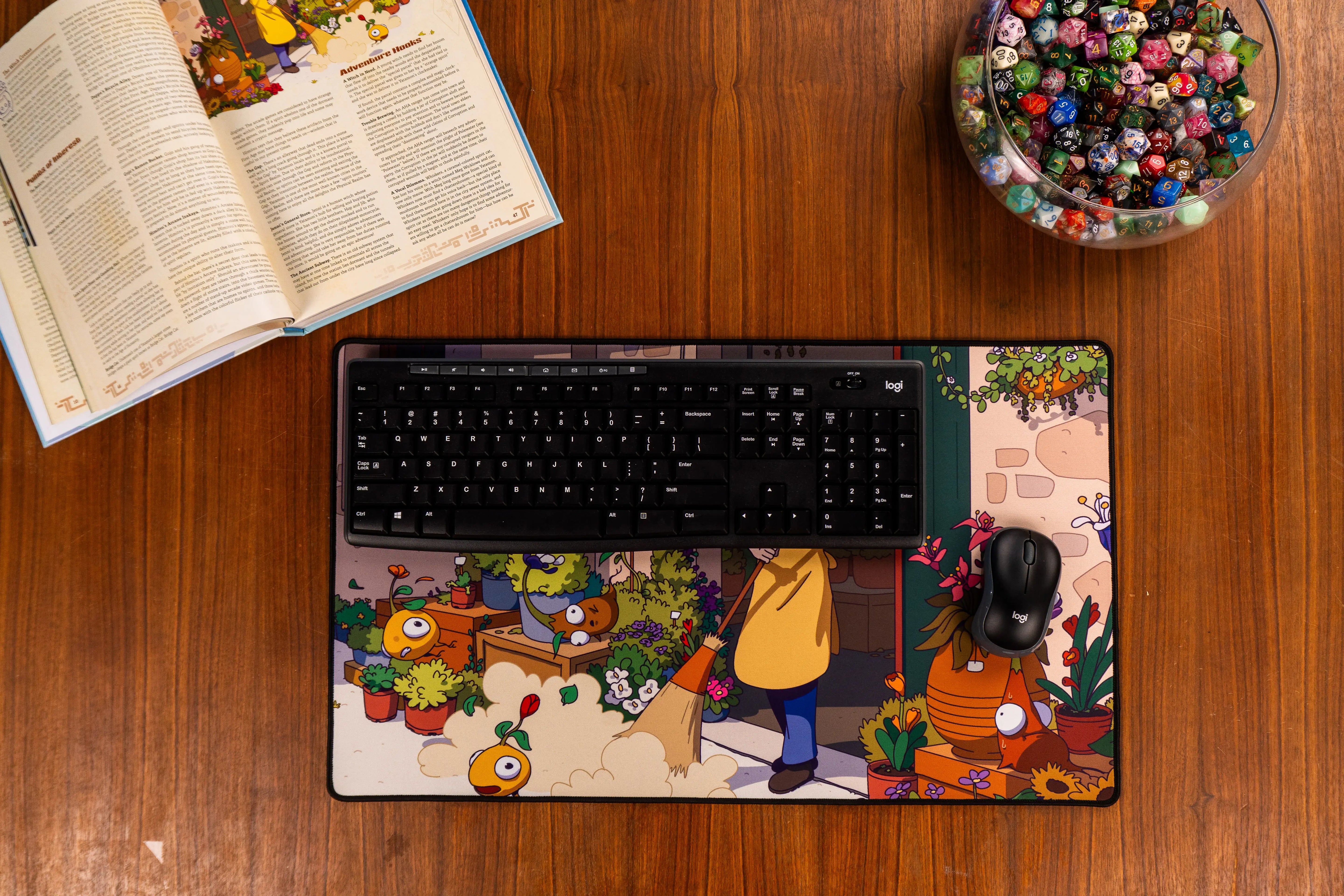Obojima Playmat - Plant Shop Pests
