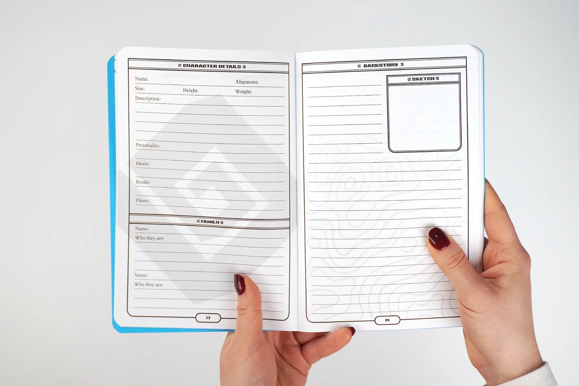 Obojima Player’s Journals 3-Pack Blue