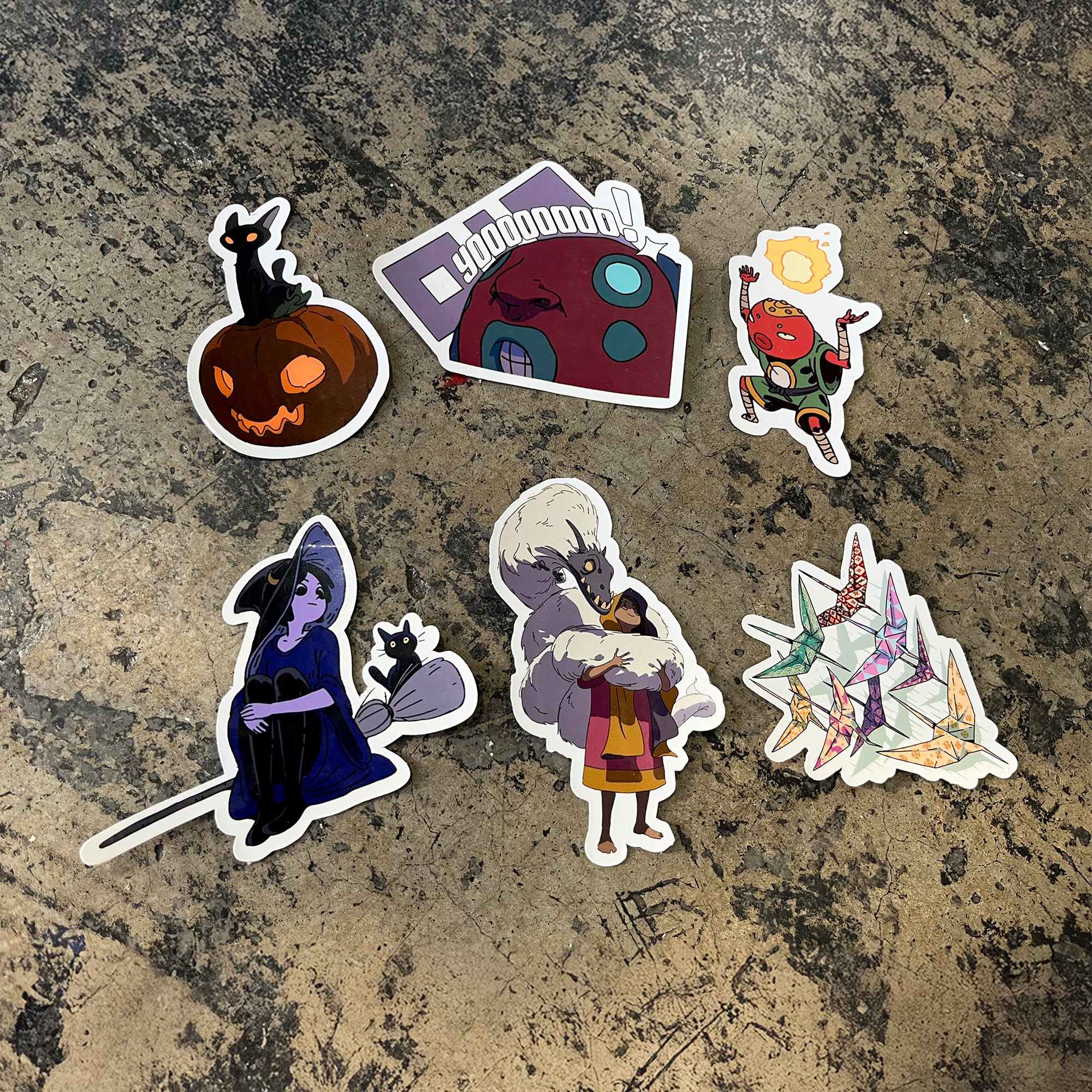 Obojima Patch, Pins, and Stickers Bundle