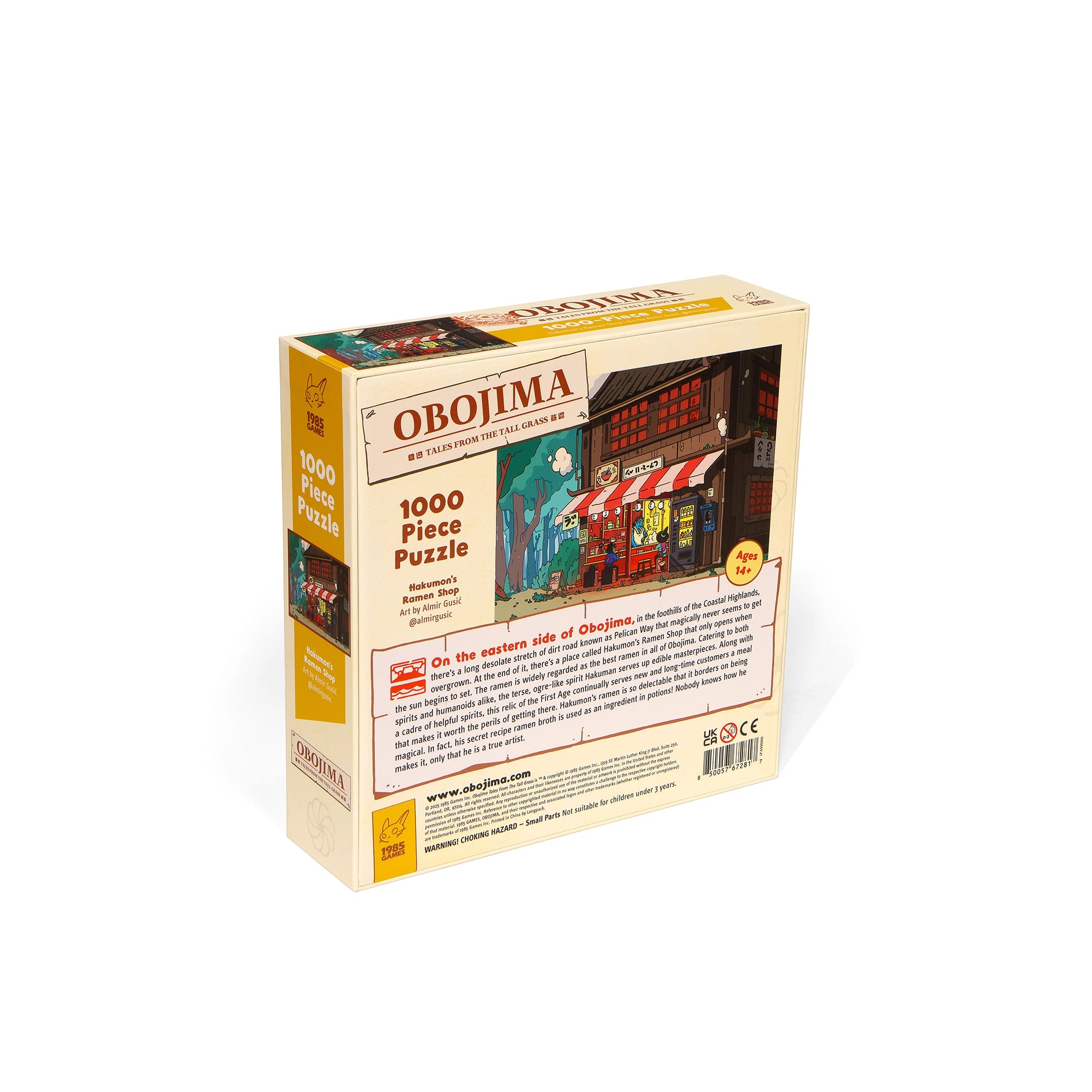 Obojima 1000 Piece Puzzle - Hakumon's Ramen Shop