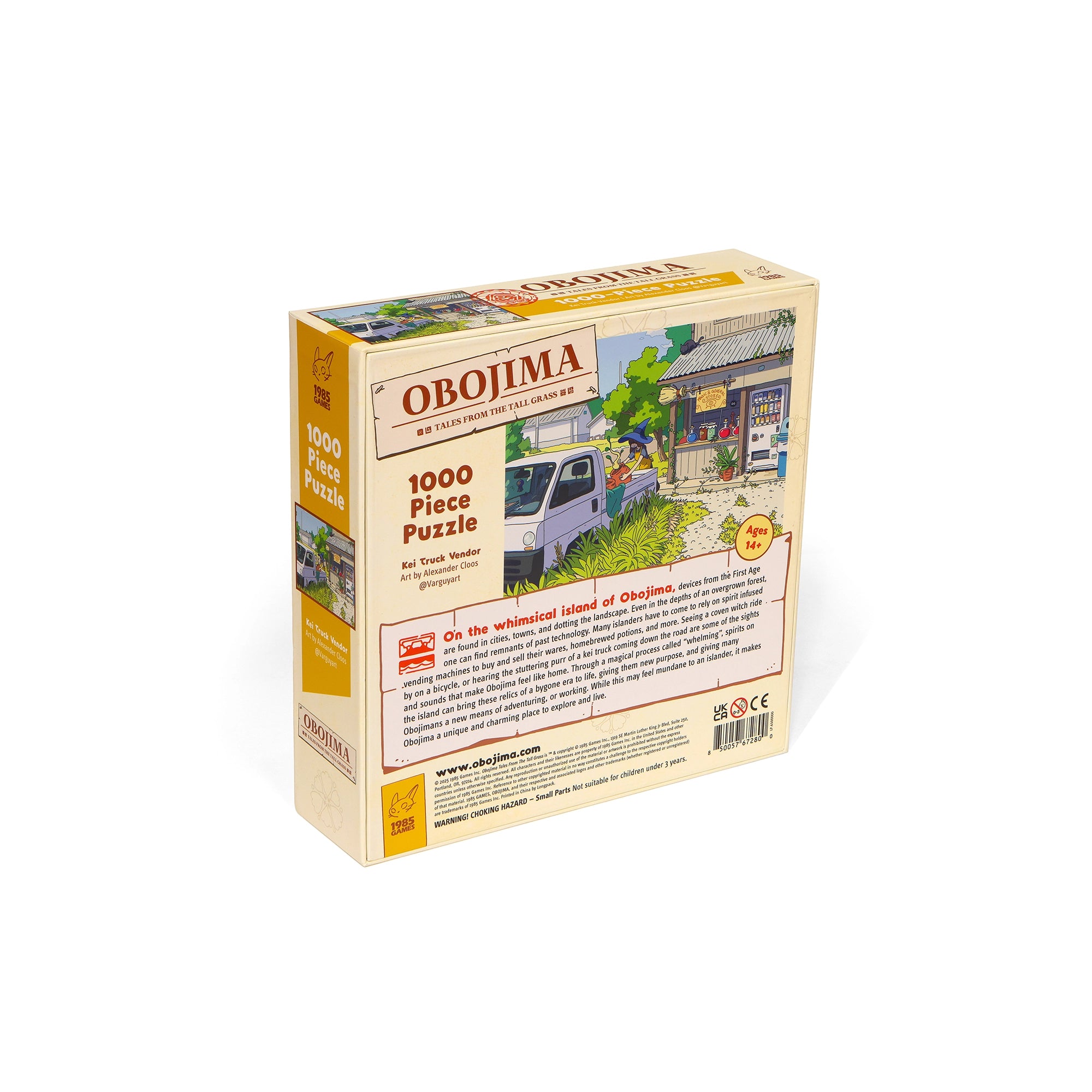 Obojima 1000 Piece Puzzle - Kei Truck Vendor