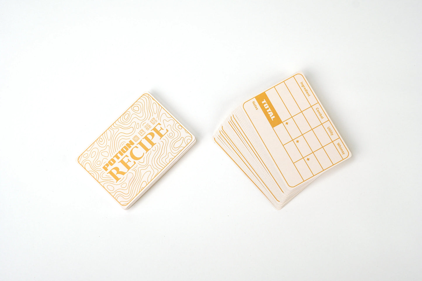 Potion Recipe Cards