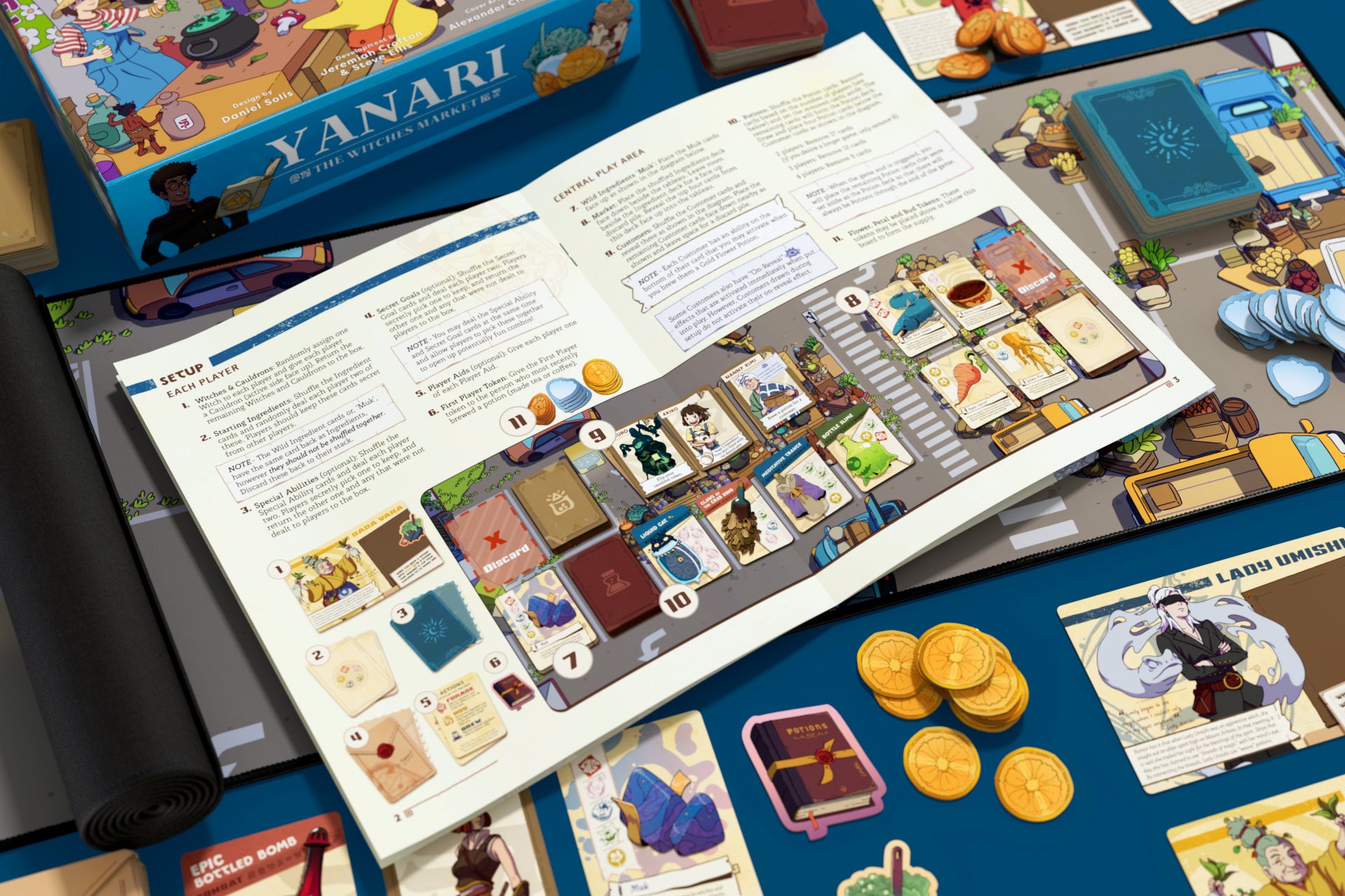 Yanari: the Witches Market - Board Game PRE-ORDER (Sept 2026)