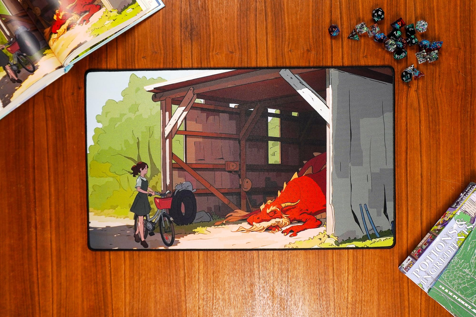Obojima Playmat - Dragon