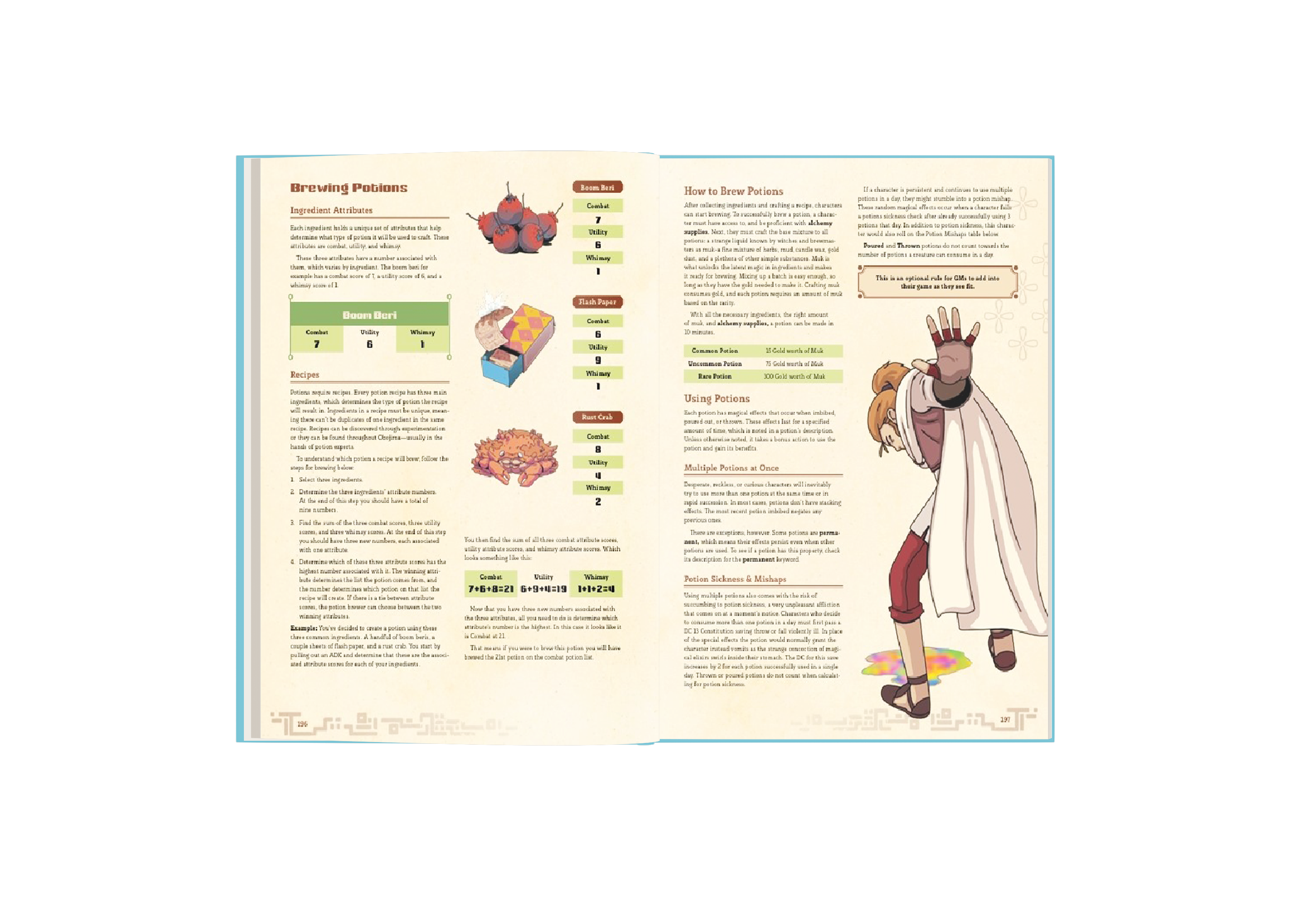 Obojima: Tales from the Tall Grass 5E 2014 rules PDF (Instant Download)
