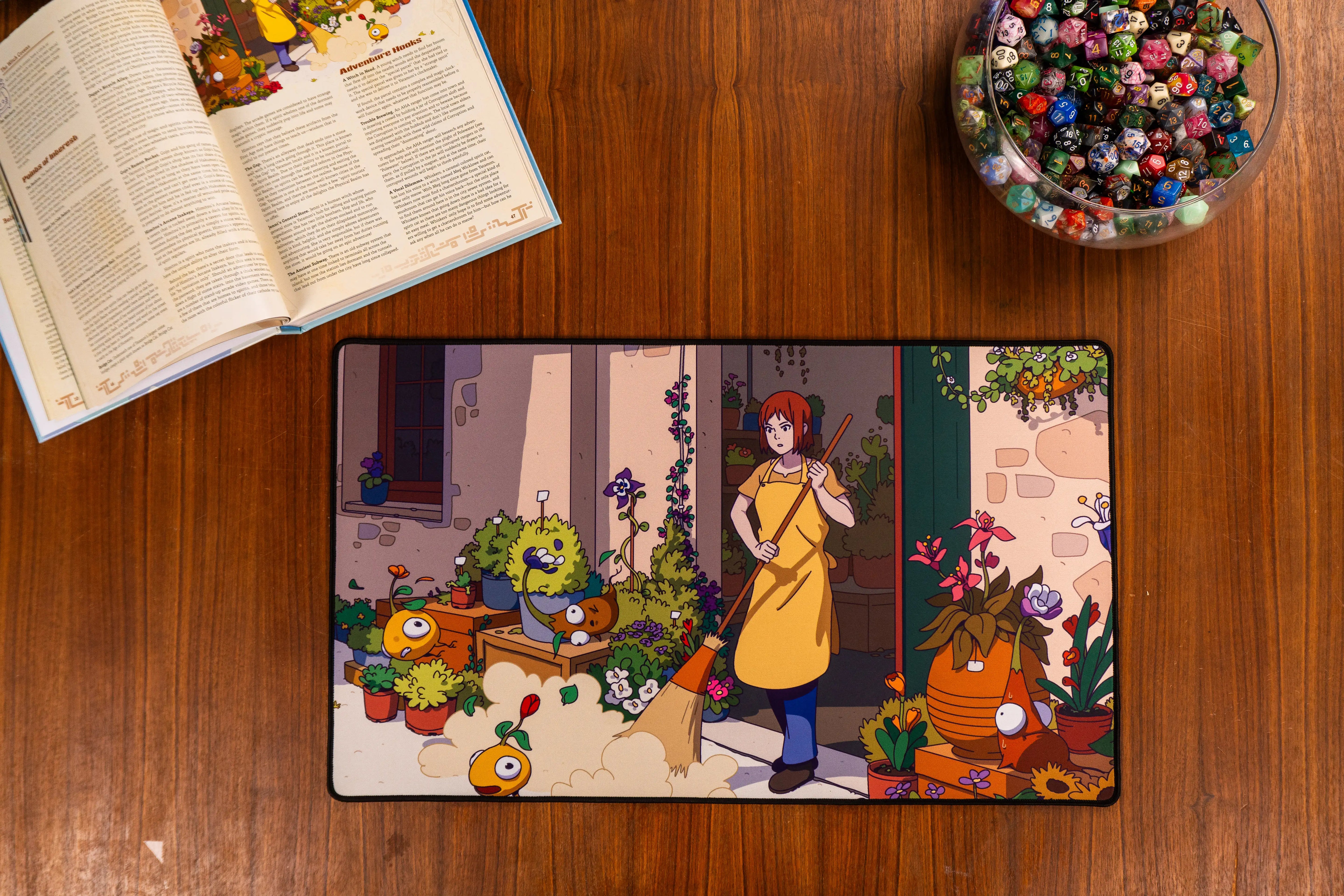 Obojima Playmat - Plant Shop Pests