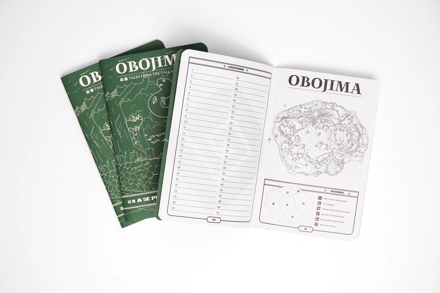Obojima Player’s Journals 3-Pack – (Preorder August 2025)