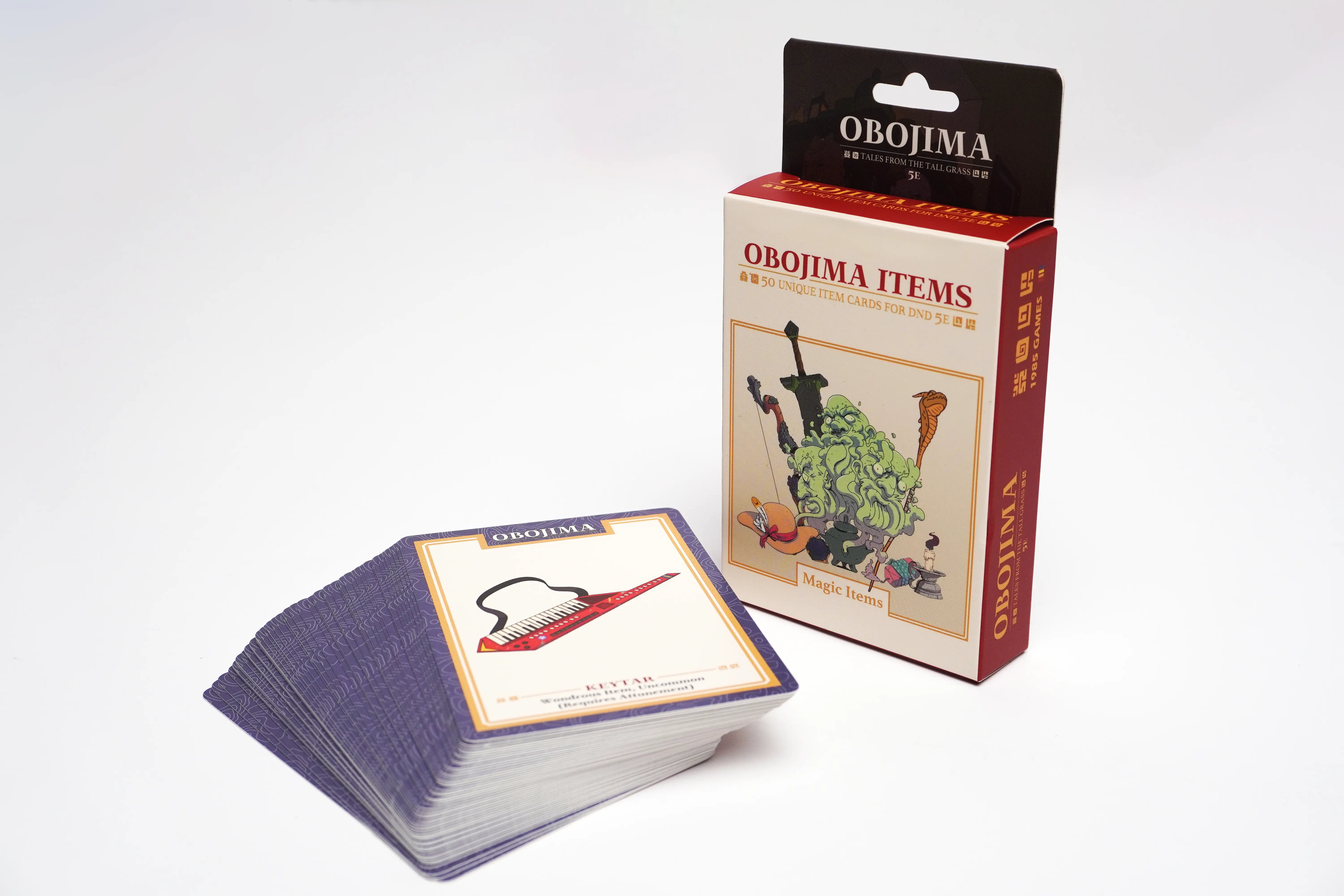 Magic Item Deck – 50 New Magic Items – Obojima