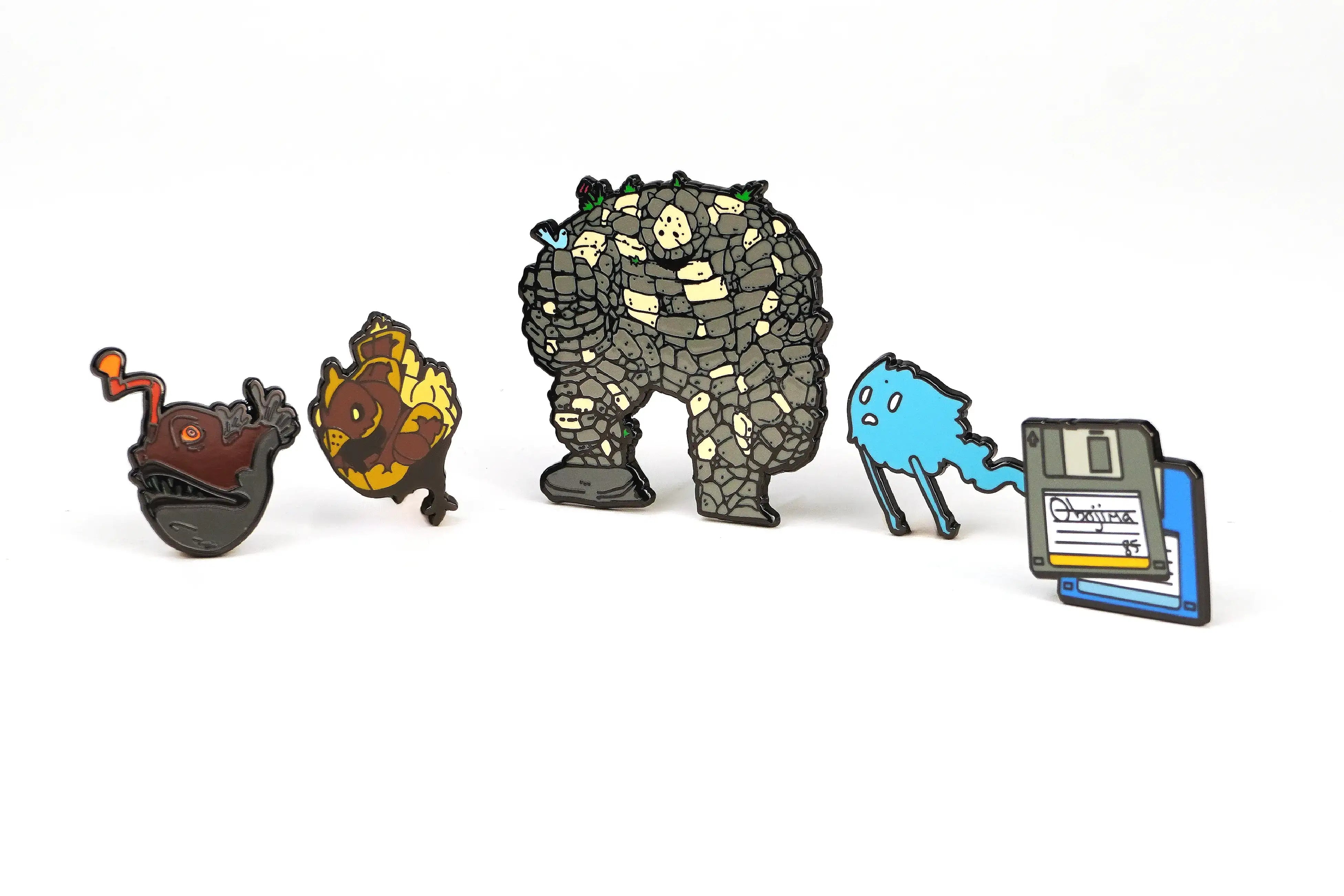 Obojima Patch, Pins, and Stickers Bundle