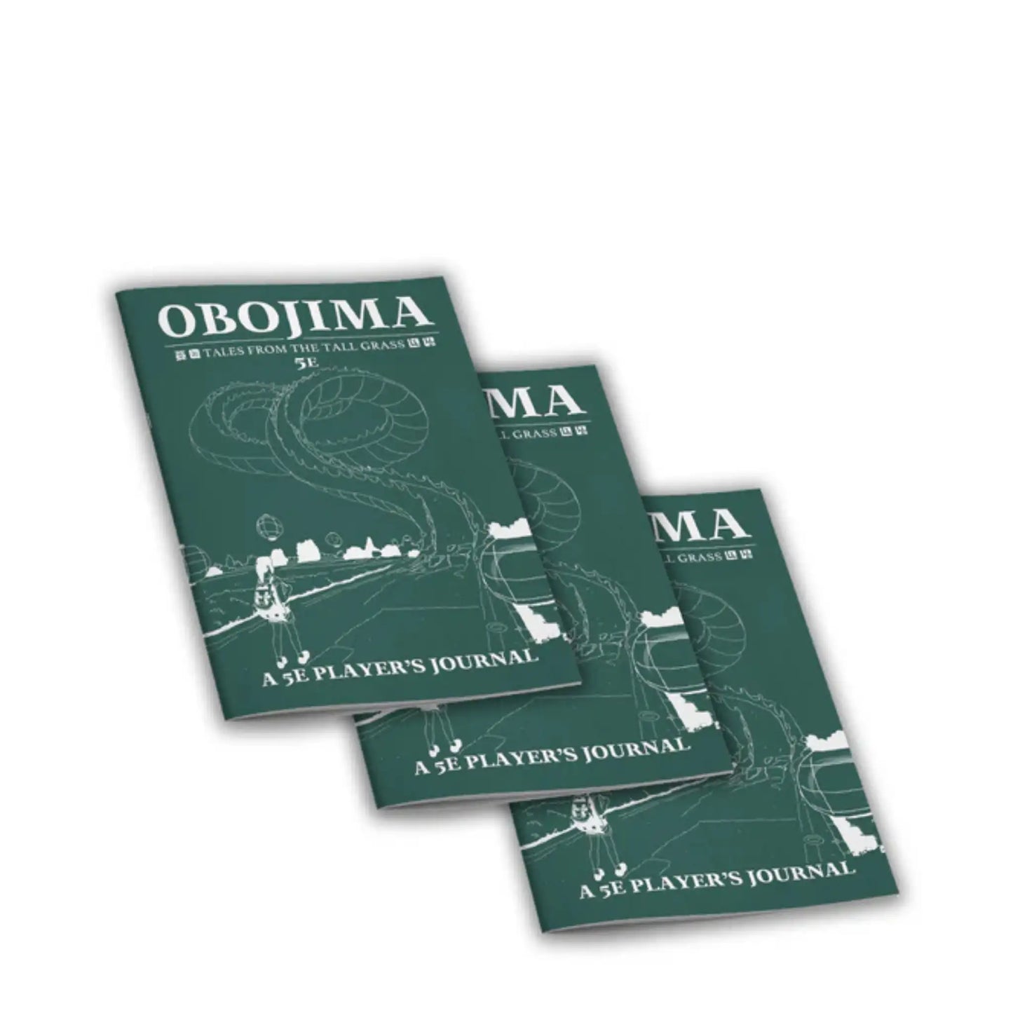 Player’s Journals 3-Pack – Obojima Themed RPG Notebooks (Preorder August 2025)