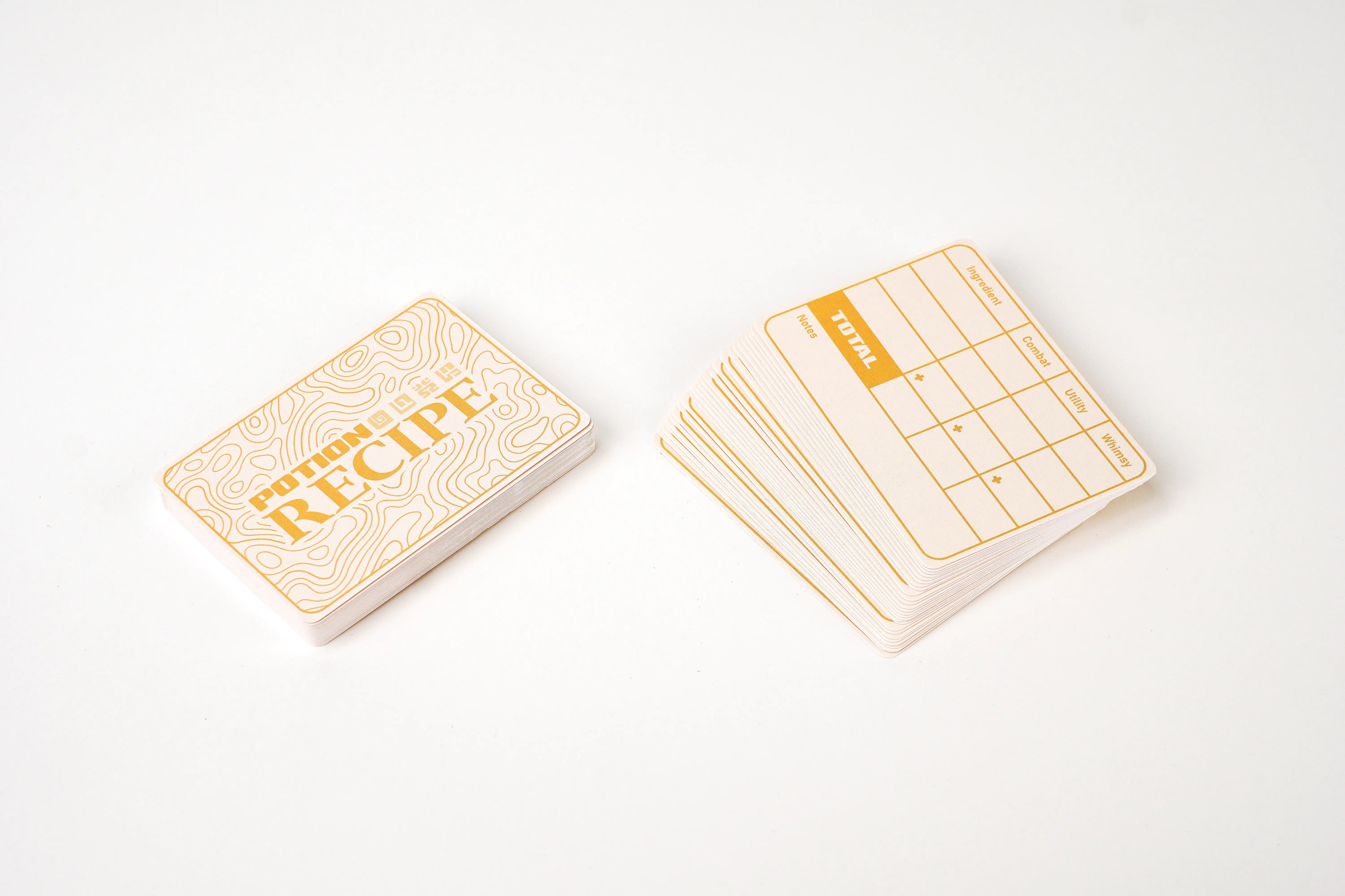 Potion Recipe Cards