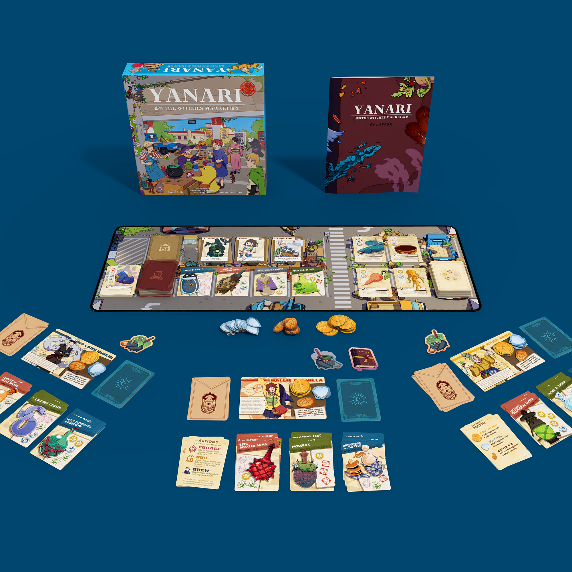 Yanari: the Witches Market - Board Game PRE-ORDER (Sept 2026)